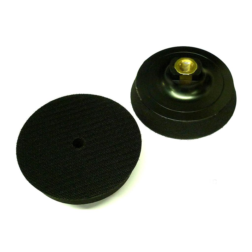 Back-up Pad Rubber 20 mm Conical Velcro M14